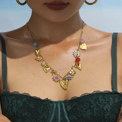 Gold-Tone Mixed Charm Necklace or Pendant Pack