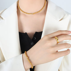 Polished Bead Necklace or Bracelet