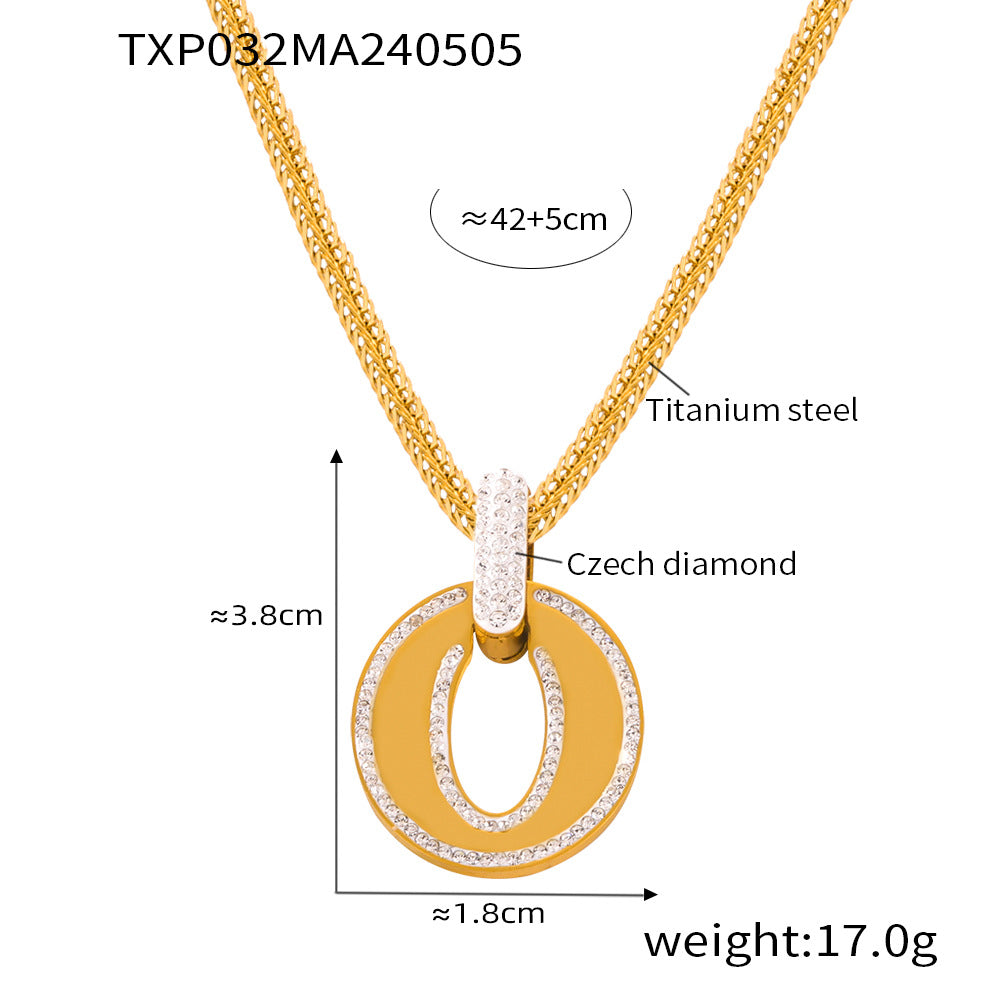 Sparkling Oval Necklace or Bracelet
