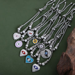 Colorful Eye Charm Bracelet