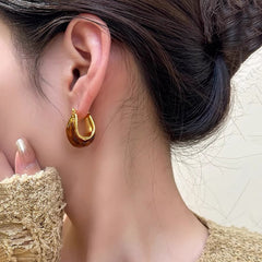 Nadine Resin Stud Earrings