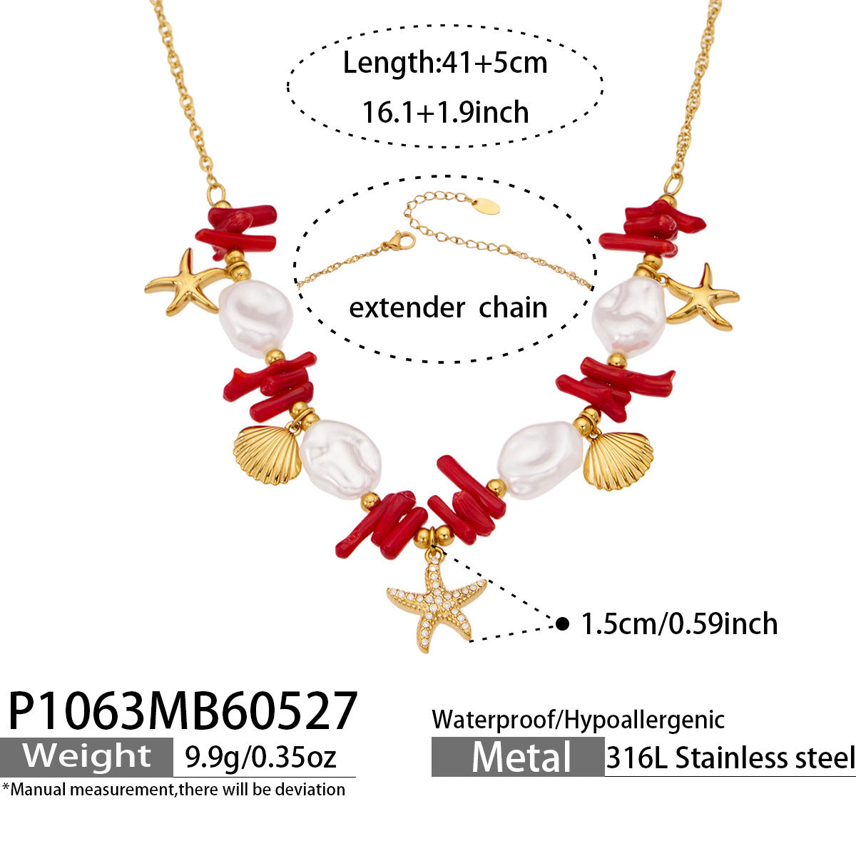 Ocean Charm Necklace Designs