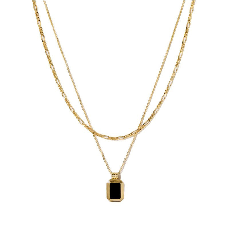 Marielle White Mother-of-Pearl Layered Necklace