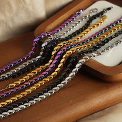 Polished Link Necklace or Bracelet Collection