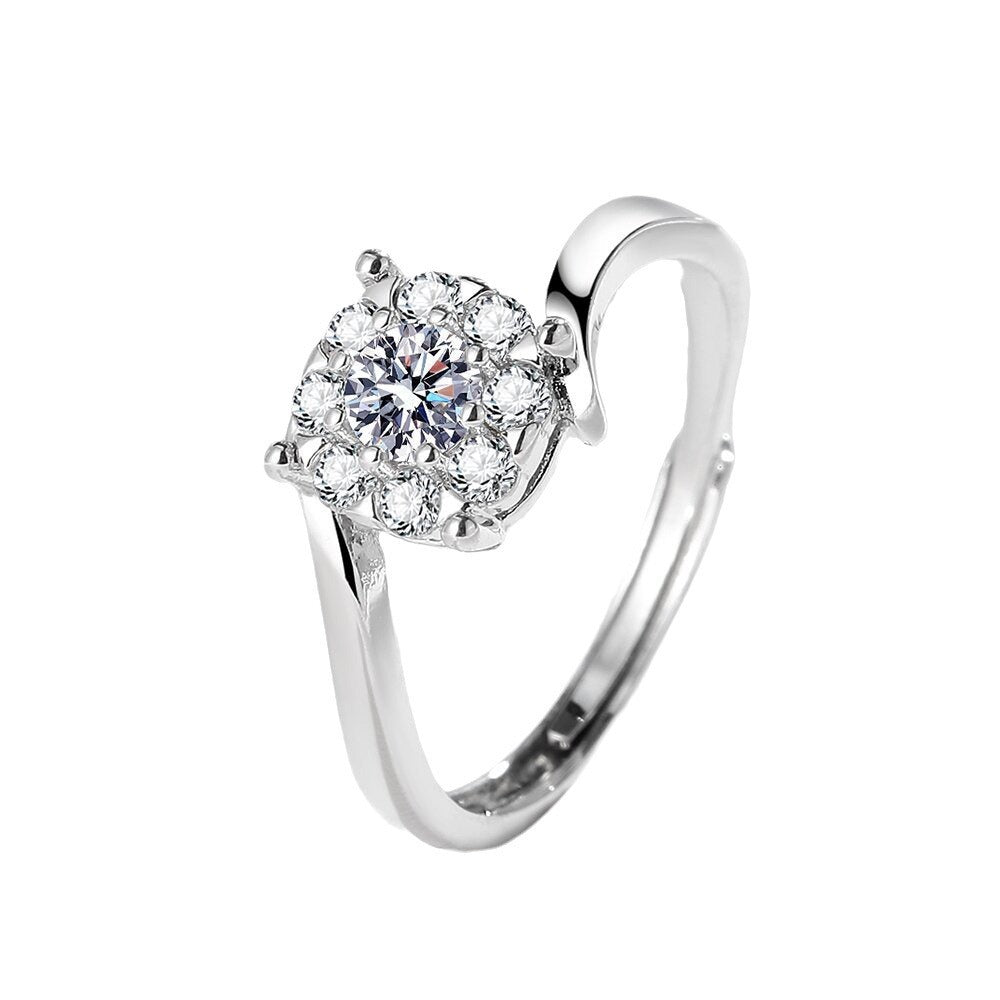 Lumière Charm Ring on a clean background