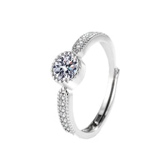 Lumière Charm Ring on a clean background