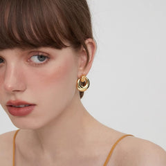 Marielle Geometric Stud Earrings