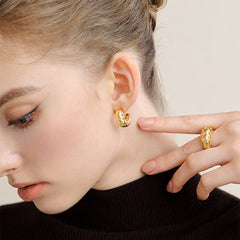Nicolette Vintage-Inspired Hoop Earrings No. 741755