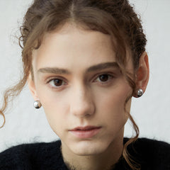 Daphne Vintage-Inspired Pearl Stud Earrings