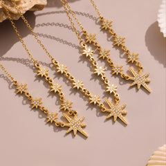 Celestial or Floral Charm Necklace