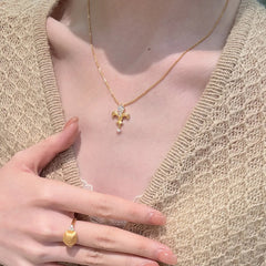 Marielle Dainty Pavé Necklace