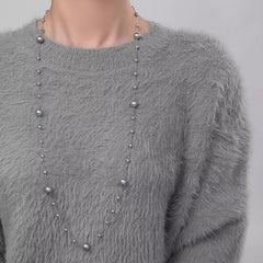 Nicolette Pearl Stardust Layered Necklace