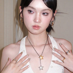 Camille Vintage-Inspired Star Necklace