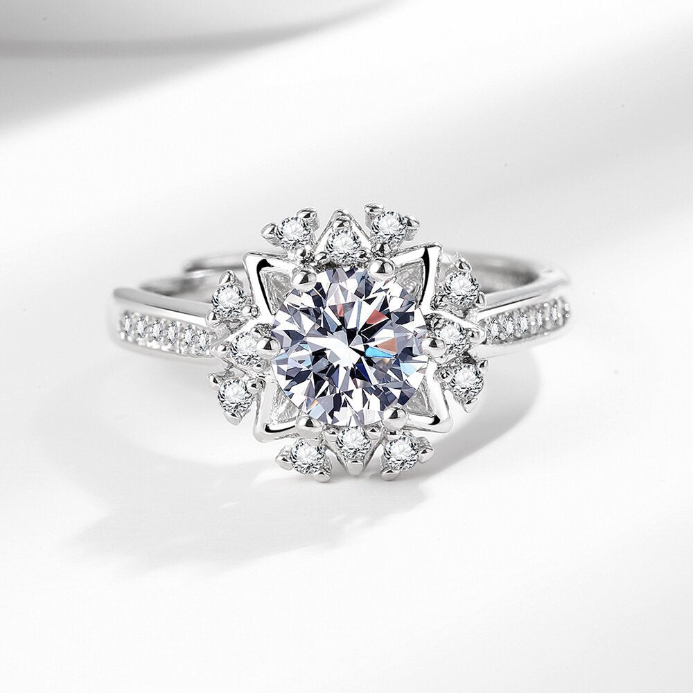 Lumière Charm Ring on a clean background
