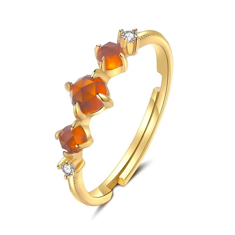 Camille Vintage-Inspired Adjustable Ring