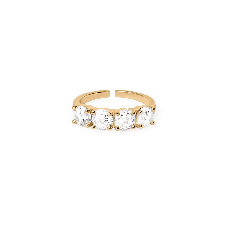 Camille Pavé Adjustable Ring No. 395131