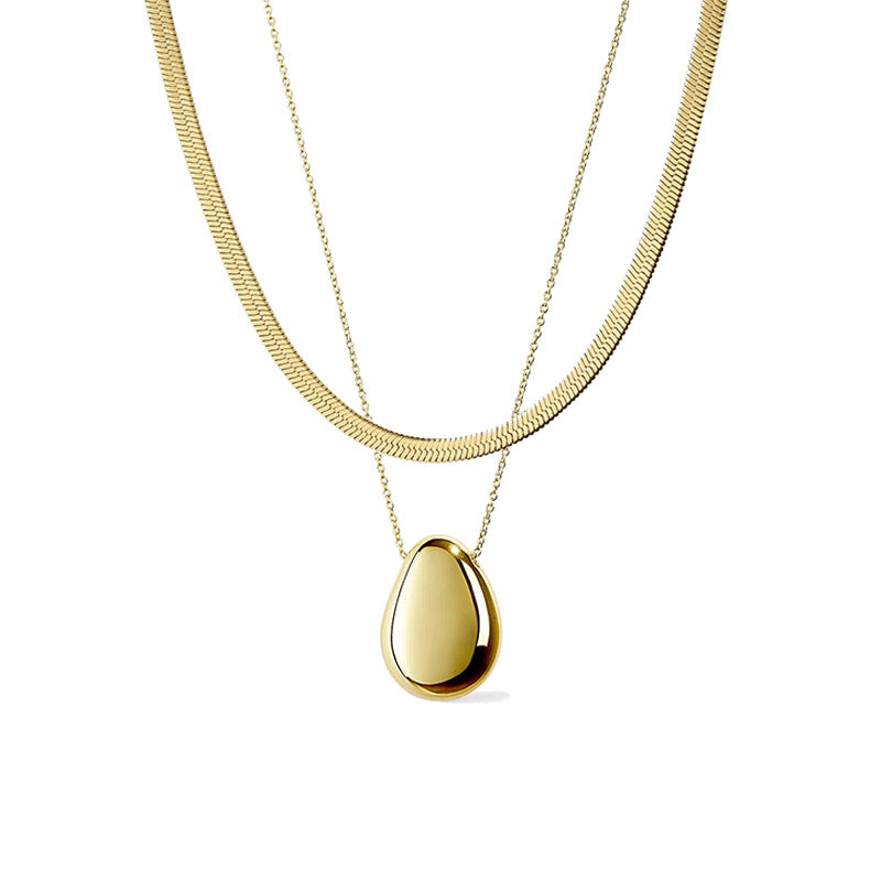 Nicolette Modern Pendant Necklace