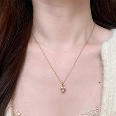 Camille Dainty Pearl Grape Necklace