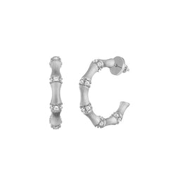 Marielle Vintage-Inspired Bamboo Stud Earrings