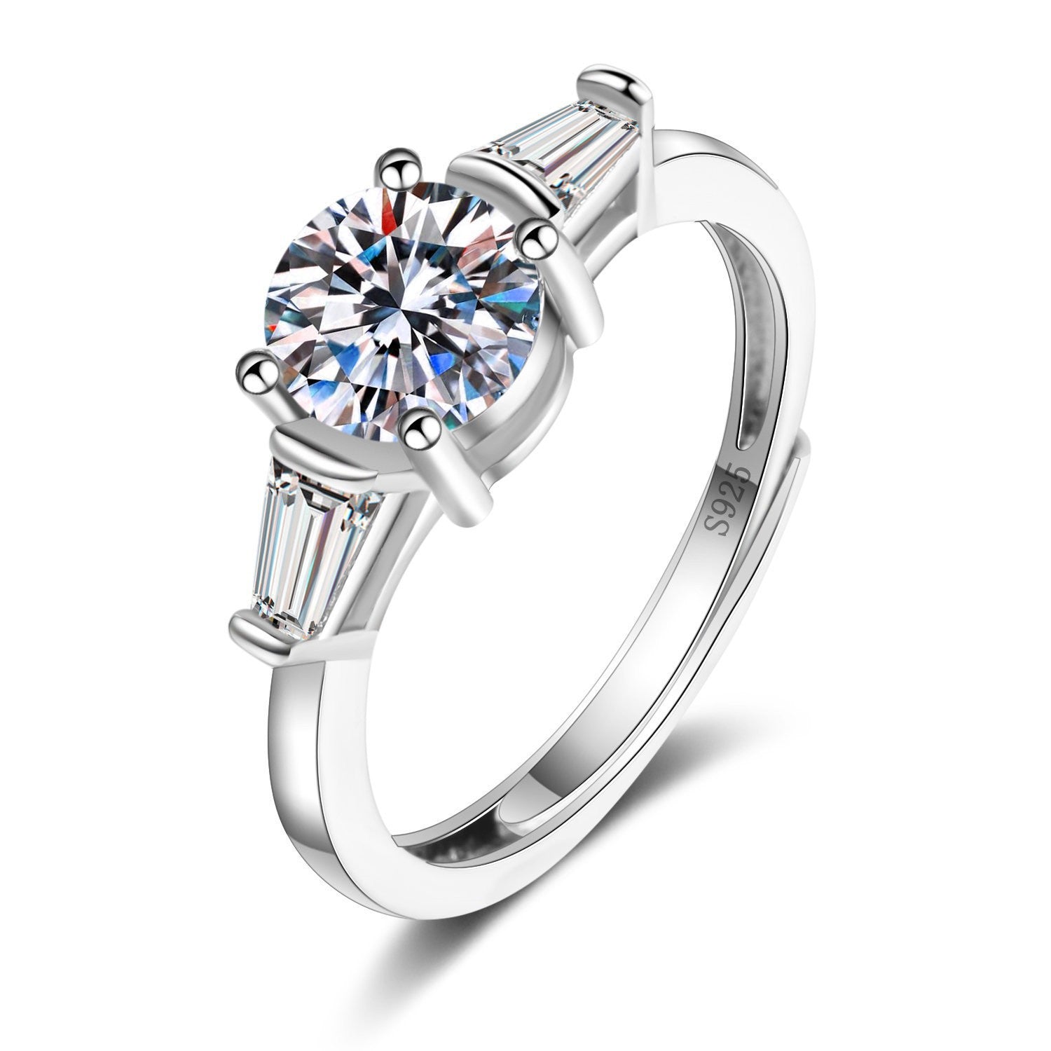 Lumière Charm Ring on a clean background