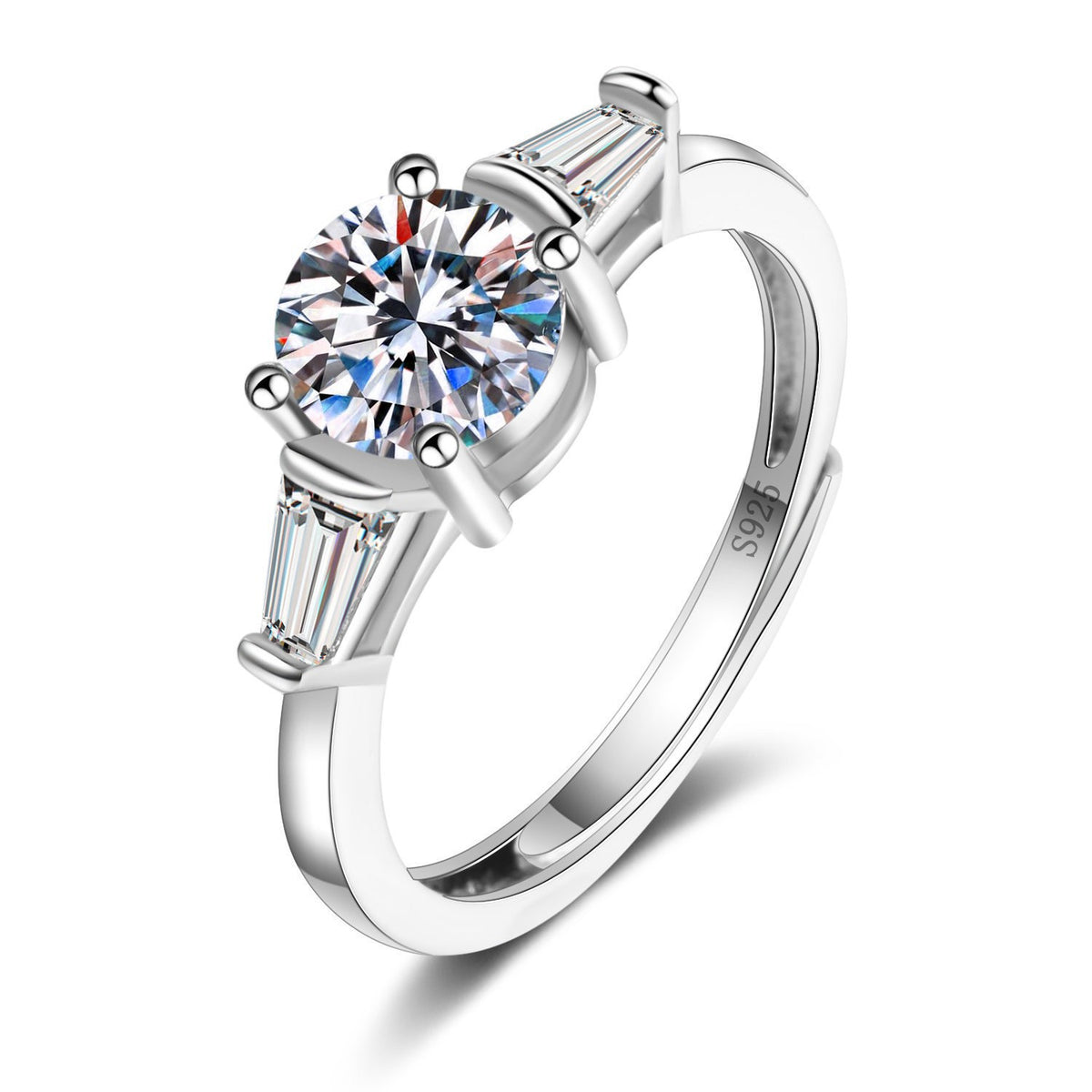 Lumière Charm Ring on a clean background