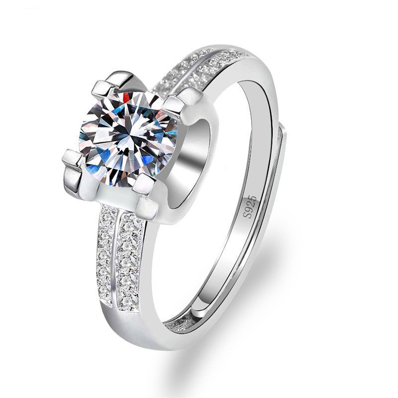 Lumière Charm Ring on a clean background