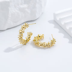 Nicolette Organic Stud Earrings