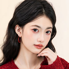 Nadine Vintage-Inspired Hoop Earrings No. 619259