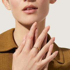 Marielle Pavé Snake Adjustable Ring