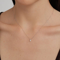 Marielle Pavé Marquise Necklace