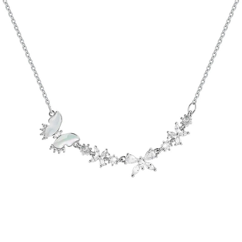 Nadine Dainty Butterfly Necklace