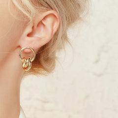 Marielle Geometric Hoop Earrings