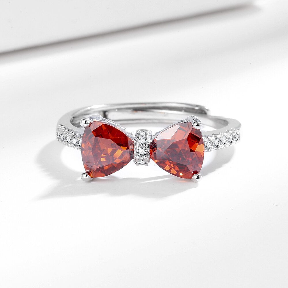 Lumière Charm Ring on a clean background