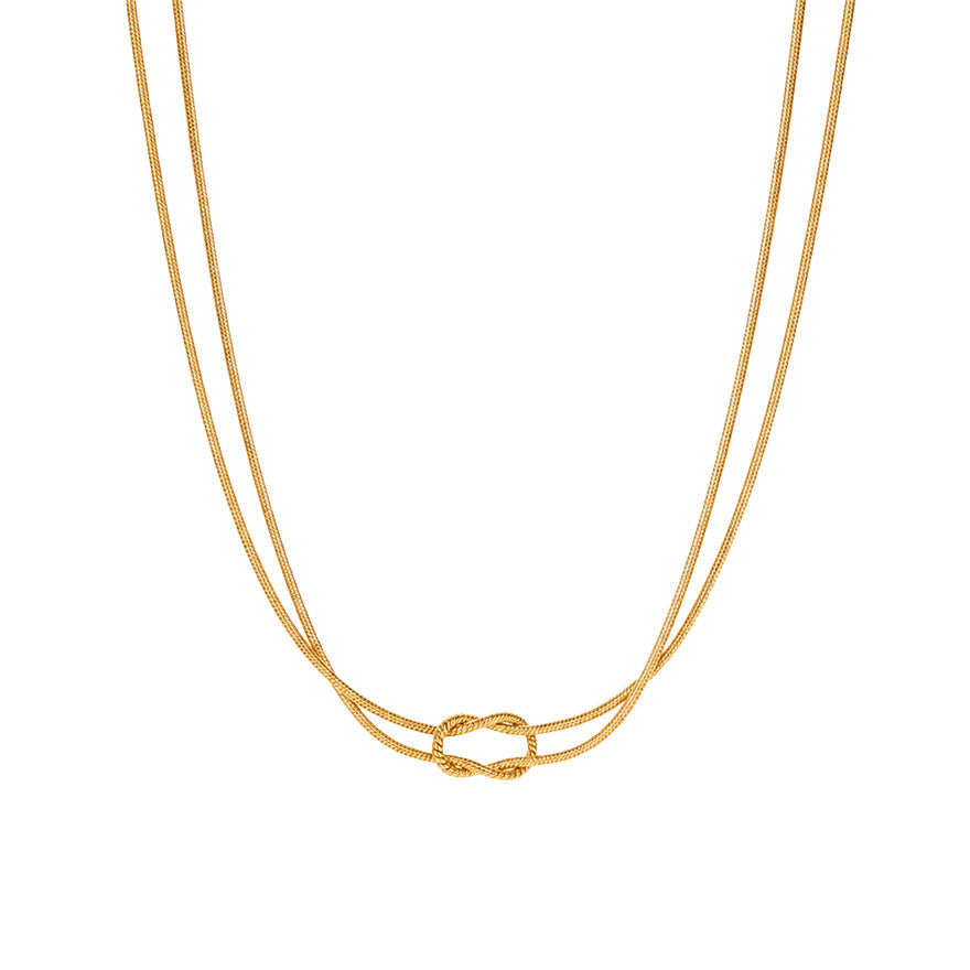 Daphne Knot Choker Necklace
