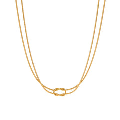 Daphne Knot Choker Necklace