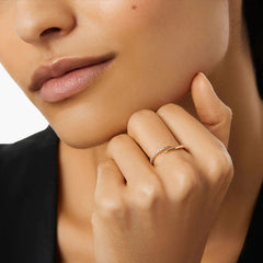 Daphne Pavé Adjustable Ring