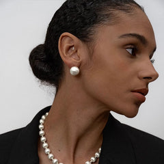 Daphne Vintage-Inspired Sphere Stud Earrings
