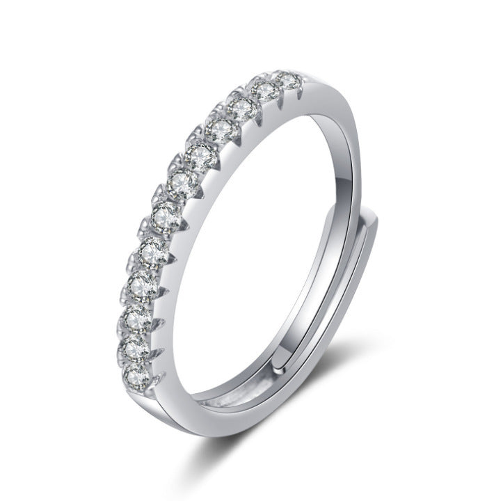 Lumière Charm Ring on a clean background