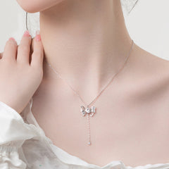 Camille Bow Necklace