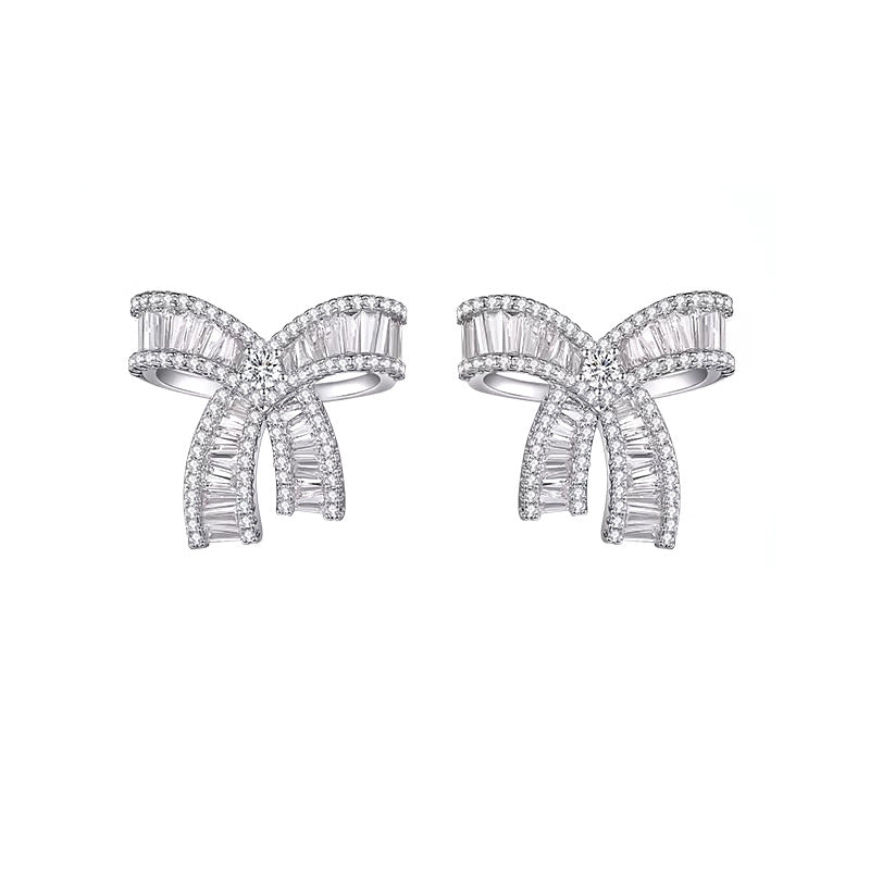 Daphne Bow Stud Earrings
