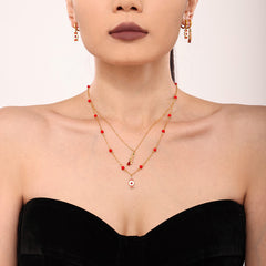 Garnet Holiday Charm Jewelry Separates