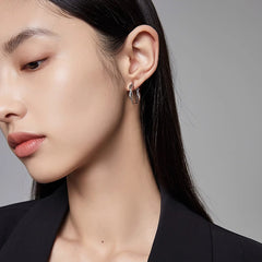 Nadine Vintage-Inspired Twisted Stud Earrings No. 823419