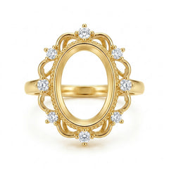 Nadine Turquoise Adjustable Ring
