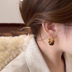 Nadine Resin Stud Earrings