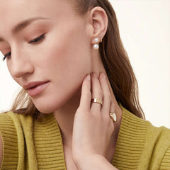 Nadine Pearl Stud Earrings No. 309179