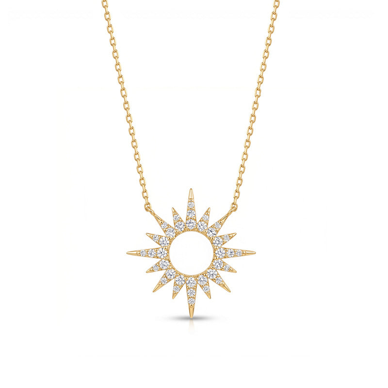 Marielle Dainty Sun Choker Necklace
