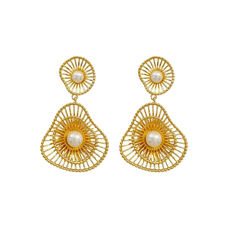 Nadine Vintage-Inspired Floral Stud Earrings