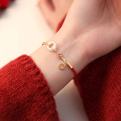 Daphne Textured Cord Bracelet