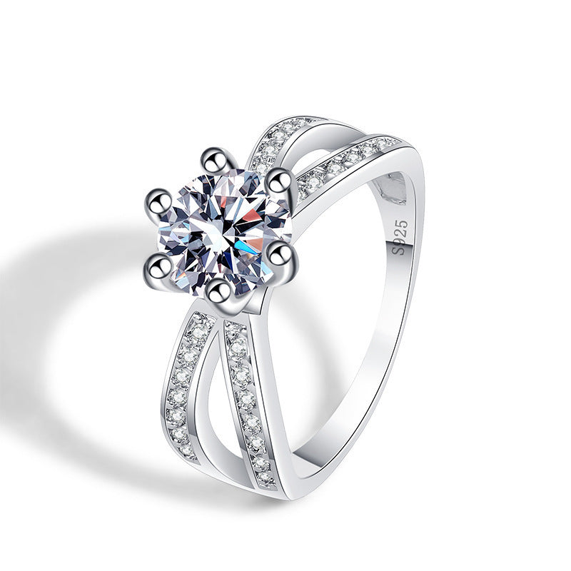 Lumière Charm Ring on a clean background