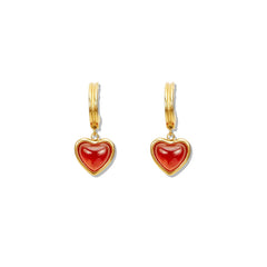 Marielle Heart Stud Earrings No. 430203